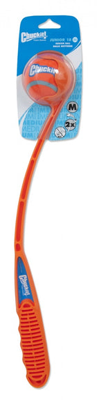 Chuckit! Ball Launcher Dog Toy Junior Orange, Front Packaging
