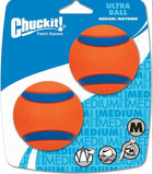 Chuckit! Ultra Ball Dog Toy Medium, Front Packaging