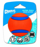 Chuckit! Ultra Ball Dog Toy Medium, Front Packaging
