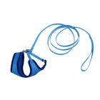 Coastal Comfort Soft Adjustable Cat Harness and Leash Combo, Blue