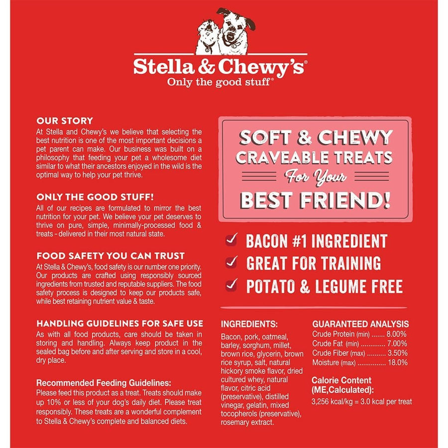 Stella & Chewy's Crav'n Bac'n Bites Bacon & Pork Dog Treats