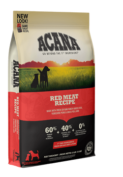 ACANA Heritage Red Meat Formula Grain Free Dry Dog Food
