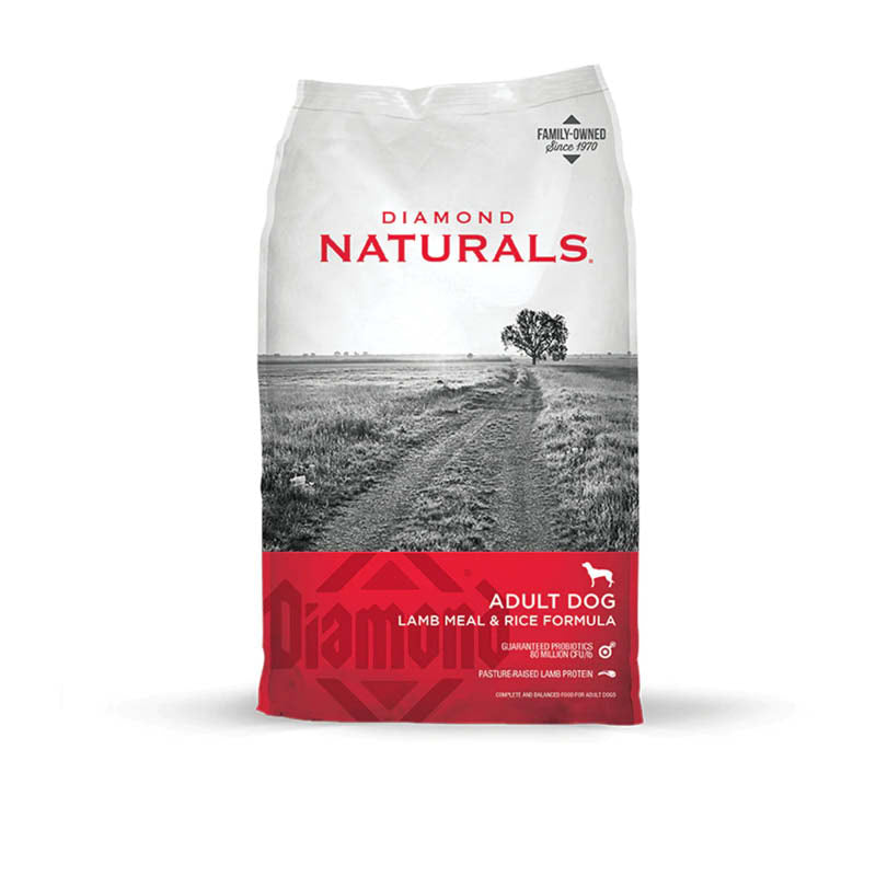 Diamond Naturals Lamb & Rice Adult Dry Dog Food, 6 Lbs