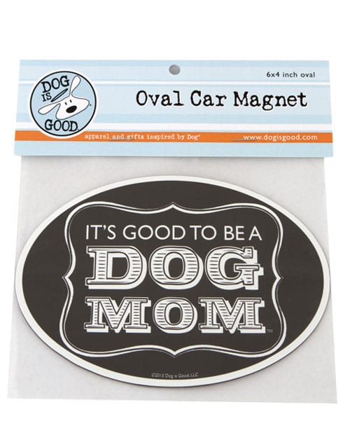 Dog Mom Car Magnet