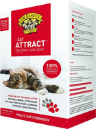 Dr. Elsey's Cat Attract Cat Litter 40lb, Left Front Side of Box