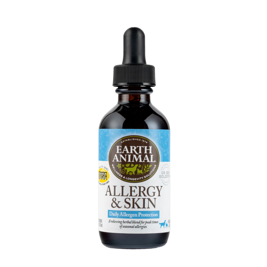 Earth Animal Allergy & Skin Organic Herbal Remedy For Pets