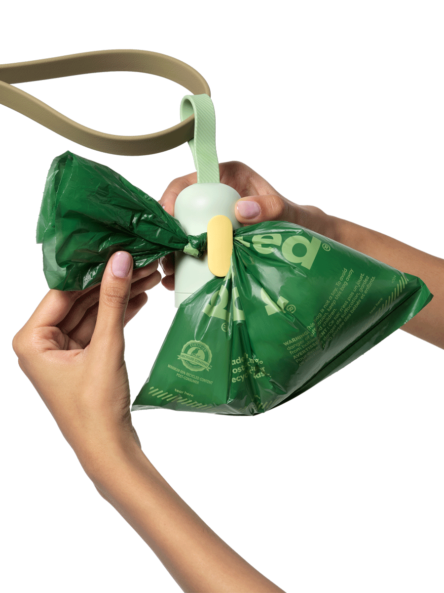 Earth Rated Leash Dispenser with Unscented Bags