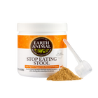 Earth Animal Stop Eating Stool Supplement for Dogs & Cats, Front Container