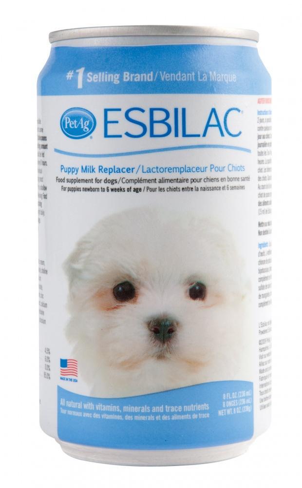 Esbilac Puppy Milk Replacer Liquid, Front Can