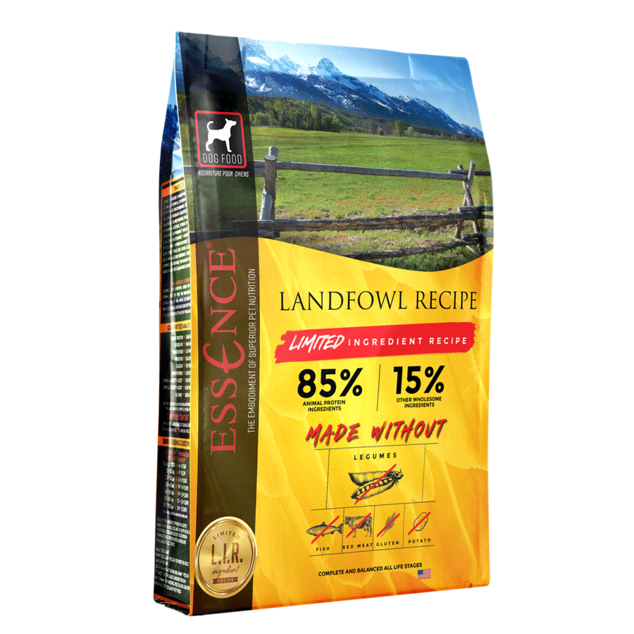 Essence® Limited Ingredient Recipe Landfowl Recipe Dry Dog Food