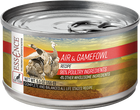 Essence Grain Free Air & Gamefowl Recipe Canned Cat Food, Front Can