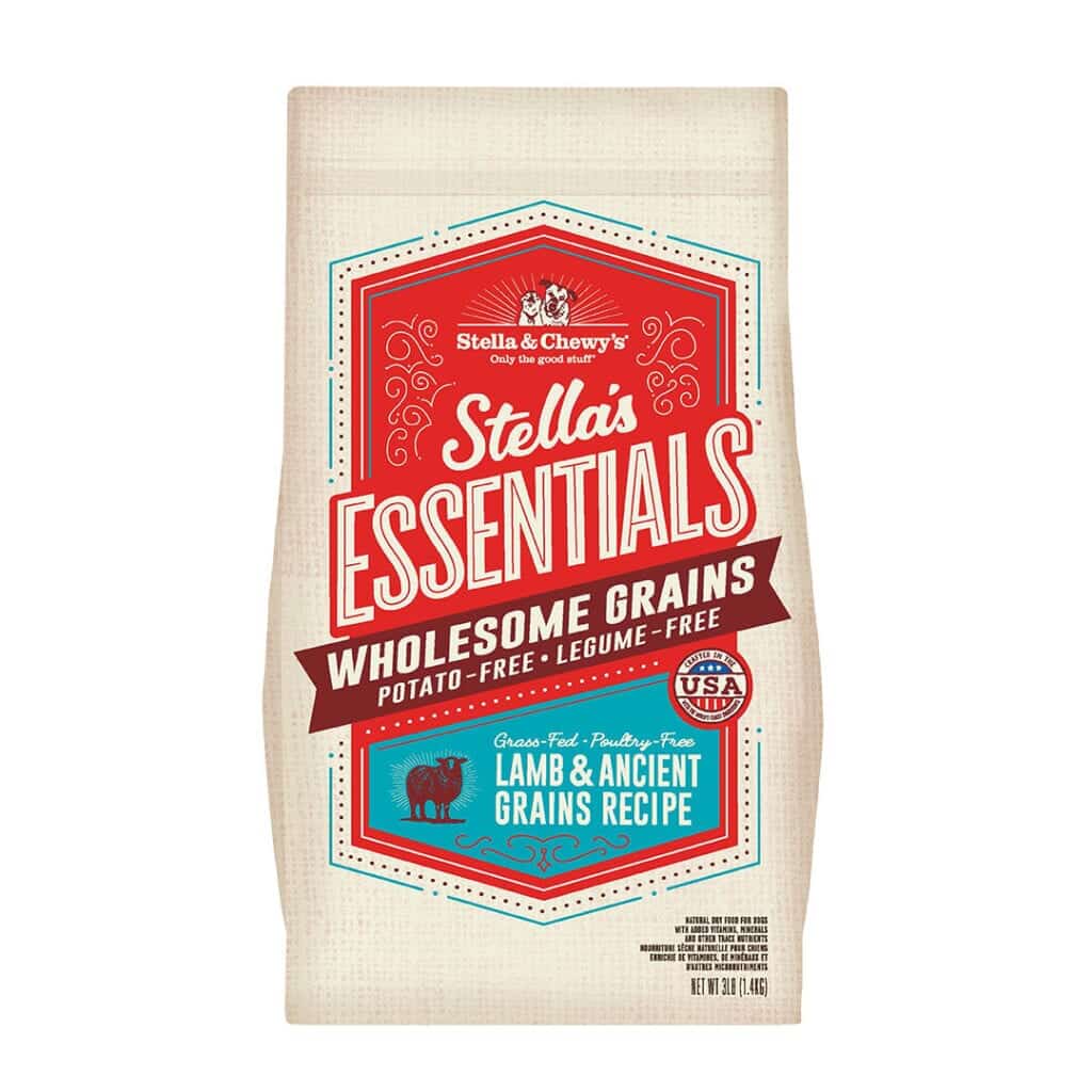 Stella's Essentials Wholesome Grains Grass-Fed Lamb & Ancient Grains Dry Dog Food