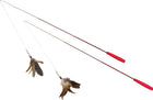Ethical Pet Telescoping Kitty Teaser Cat Toy, 2 wands 