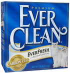 Ever Clean EverFresh With Activated Charcoal Cat Litter 25lbs, Front Packaging