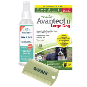 Primidacide flea clearance treatment for dogs