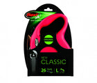 Flexi New Classic LG Retractable 26 ft Tape Leash, Front Packaging