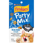 Friskies Party Mix Beachside Crunch Cat Treats, 2.1oz Front Pouch