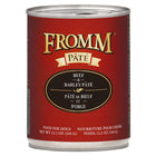 Fromm Beef & Barley Pâté Canned Food for Dogs 12.2 oz, Front Can