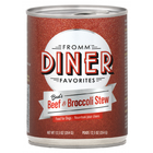 Fromm Diner Favorites Bud's Beef & Broccoli Stew Canned Dog Food front of can.