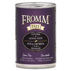 Fromm Pate Venison & Lentil Pate Food for Dogs front of can.