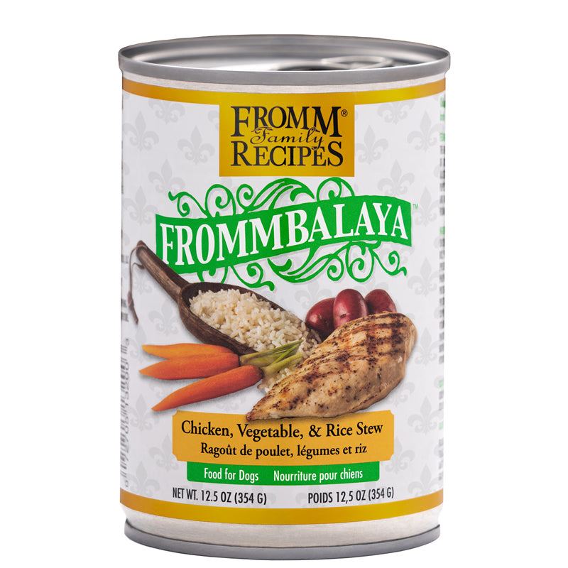 Frommbalaya Chicken, Vegetable, & Rice Stew front of can