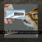 Fussie Cat Puree Tuna & Ocean Fish Cat Treat 14g, a delicious paw-some snack