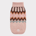 GF Pet Heritage Sweater Pink for Dogs Full View Back