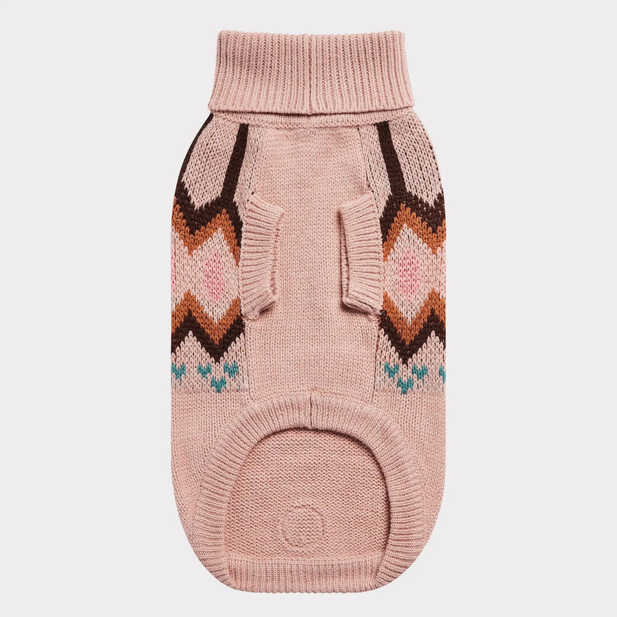 GF Pet Heritage Sweater Pink for Dogs, Full View