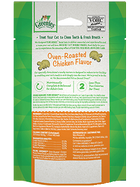 Greenies Oven Roasted Chicken Dental Cat Treats 60g, Back Pouch