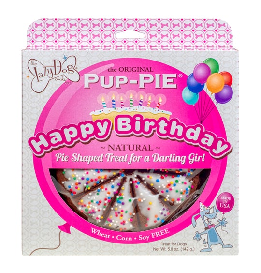 Lazy Dog Cookie Company Happy Birthday Pup-Pie