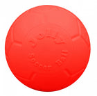Jolly Pets Jolly Soccer Ball Dog Toy Red Close Up View