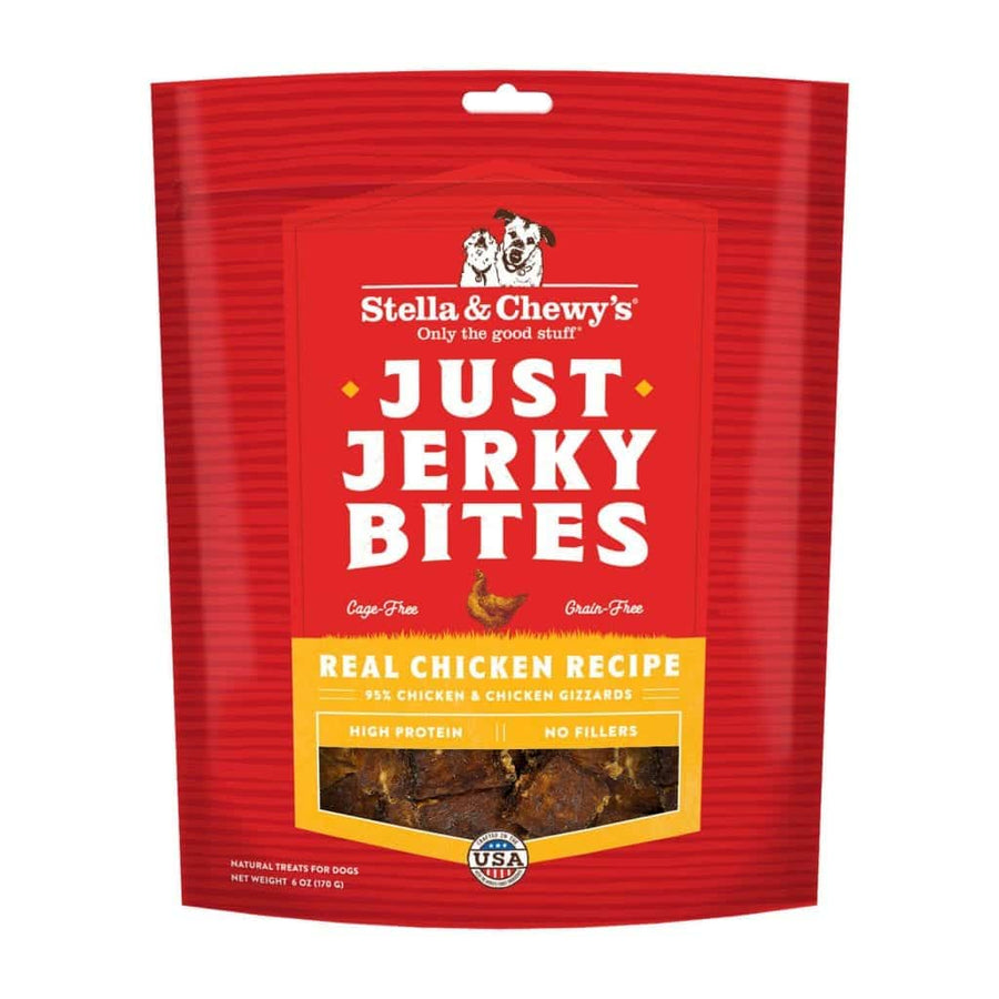 Stella & Chewy's Just Jerky Bites Real Chicken Recipe Dog Treat