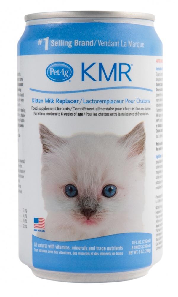 KMR Kitten Milk Replacer Liquid, Front Can