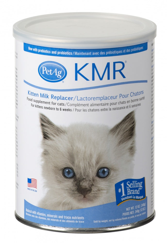 KMR Kitten Milk Replacer Powder front of can