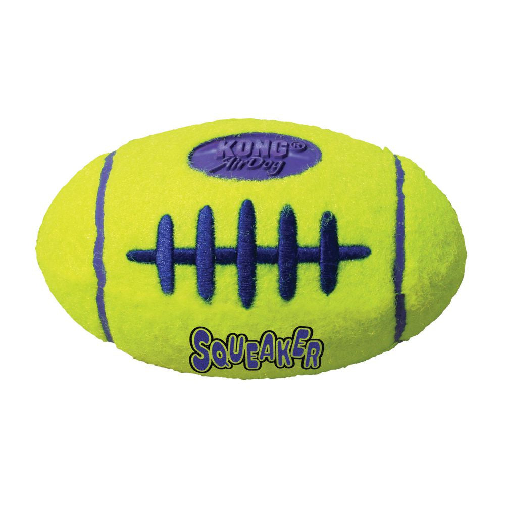 KONG AirDog Squeaker Football Dog Toy Front