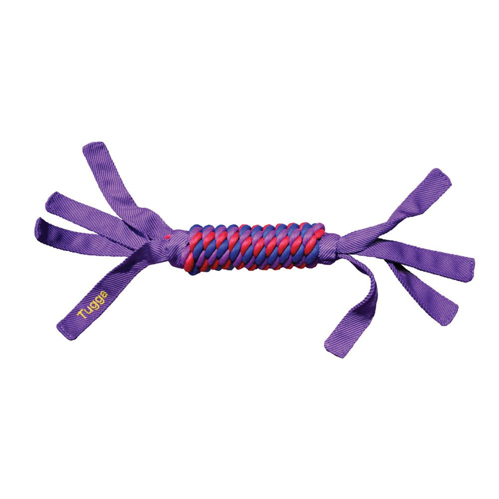 KONG Tugga Wubba Dog Toy, Purple with Pink Accents