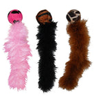 KONG Wild Tails Cat Toy in Pink, Black and Brown