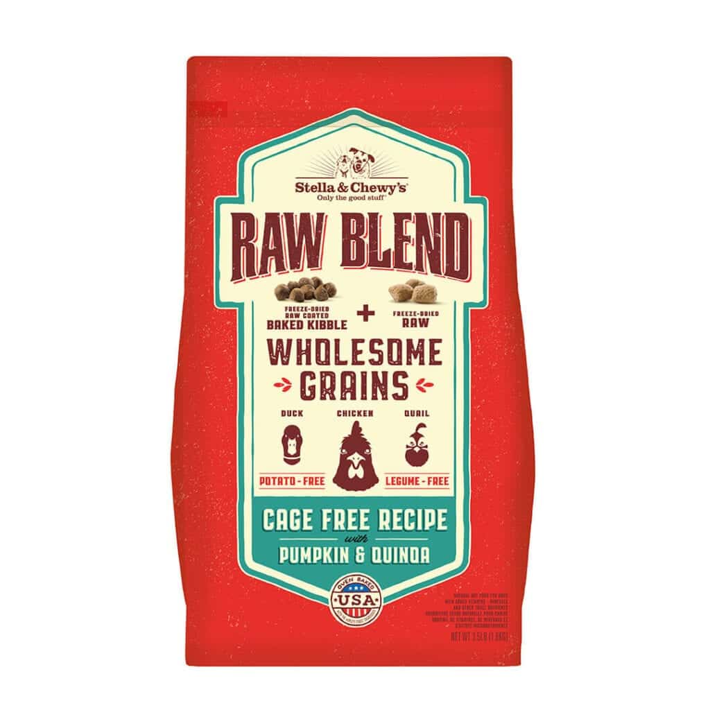 Stella & Chewy's Raw Blend Wholesome Grains Cage Free Chicken Recipe Dry Dog Food
