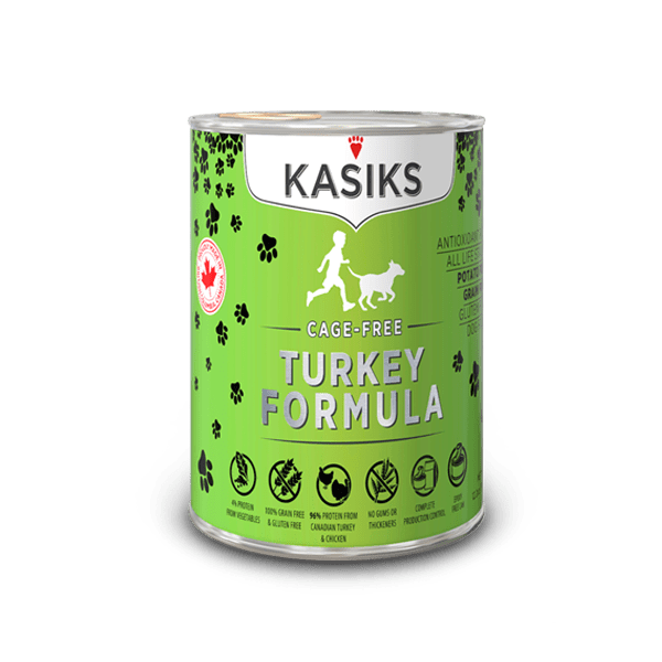 KASIKS Cage-Free Turkey Formula for Dogs Canned Dog Food