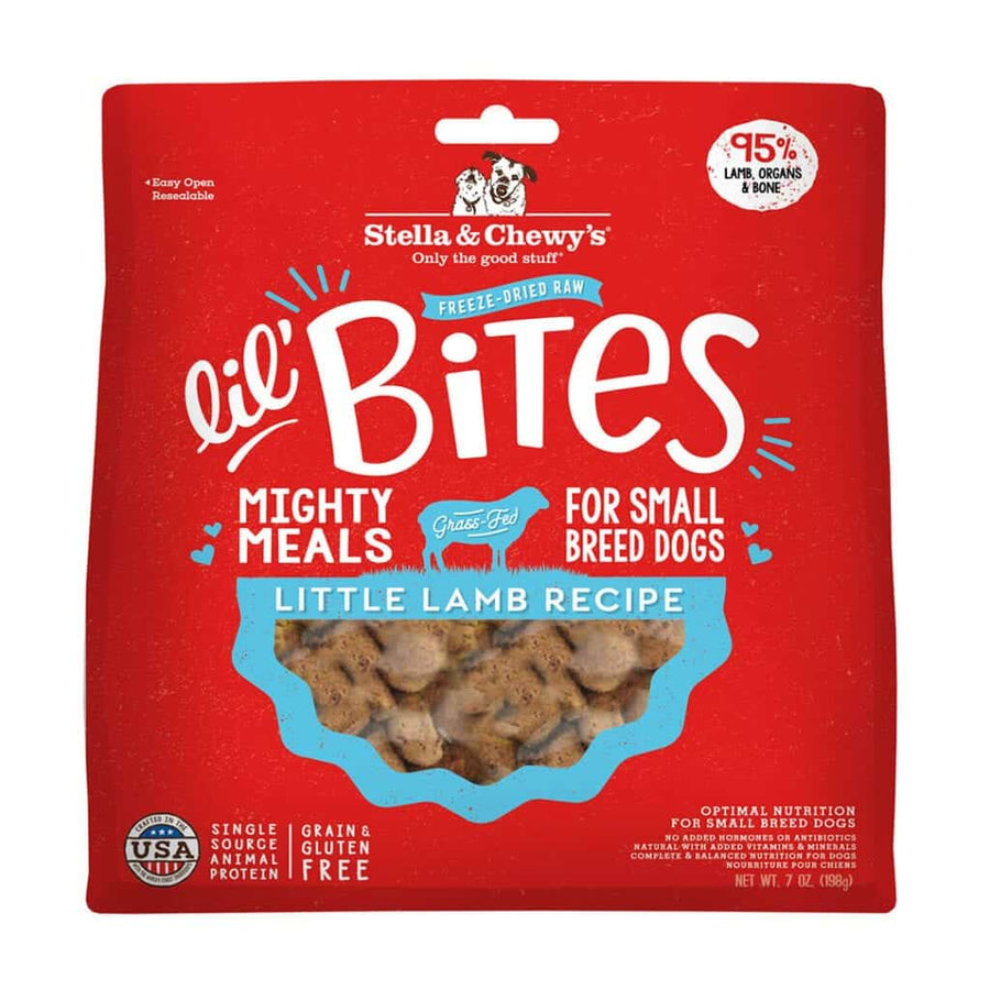 Stella & Chewy's Lil'Bites Mighty Meals Lamb Recipe for Small Breed Dogs