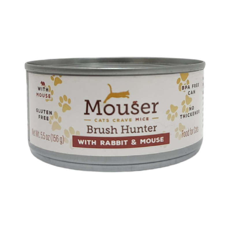 Mouser Brush Hunter Canned Cat Food