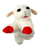 MultiPet Lamb Chop Dog Toy White Squeaky