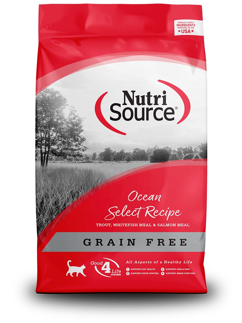 NutriSource Grain Free Ocean Select Entree Dry Cat Food