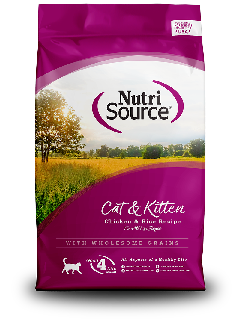 NutriSource Cat and Kitten Chicken and Rice Dry Cat Food