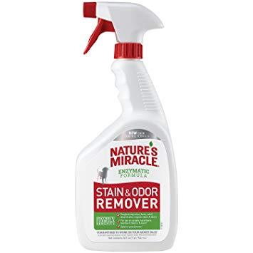 Nature's Miracle Stain and Odor Remover, Front Spray Bottle