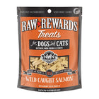 Northwest Naturals RAW REWARDS Freeze Dried Treats for Dogs and Cats Salmon 2.5oz, Front Pouch
