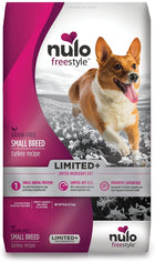 Nulo Freestyle Limited+ Small Breed Turkey Dog Food 10lb, Front Bag