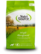 NutriSource Weight Management front of bag