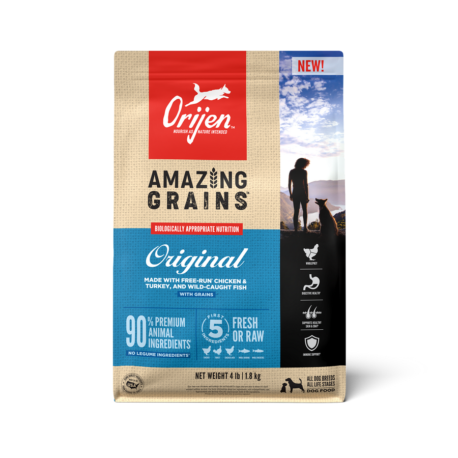 Orijen Amazing Grain Original Dry Dog Food