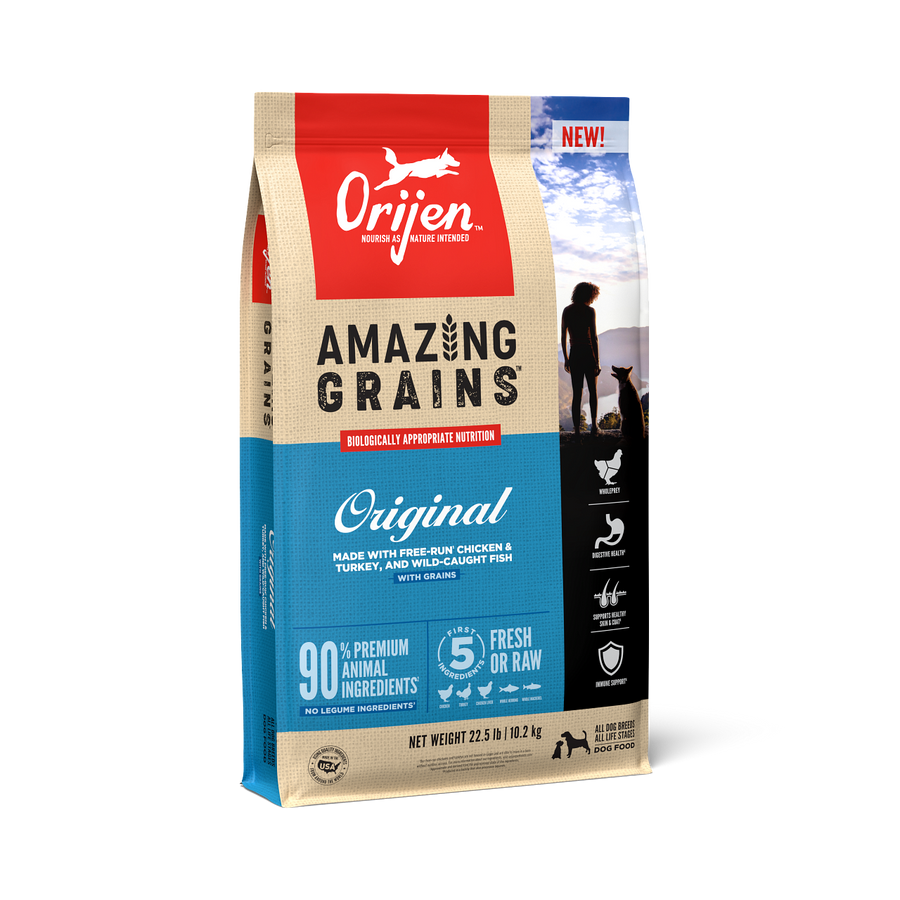 Orijen Amazing Grain Original Dry Dog Food